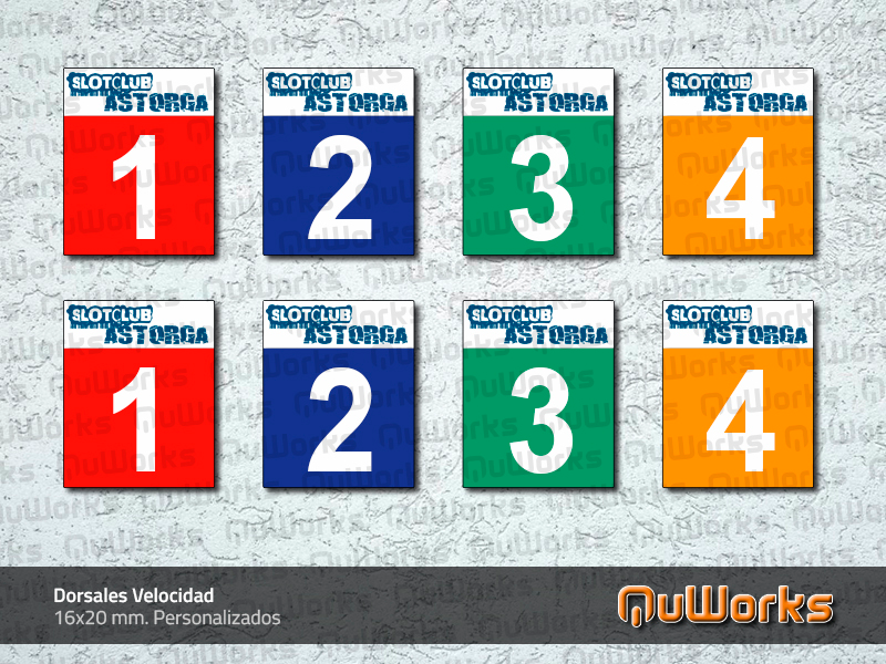 DORSALES - I Open Comunidad de Madrid