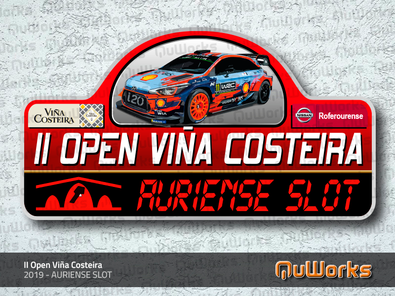 PEGATINAS - II Open Viña Costeira