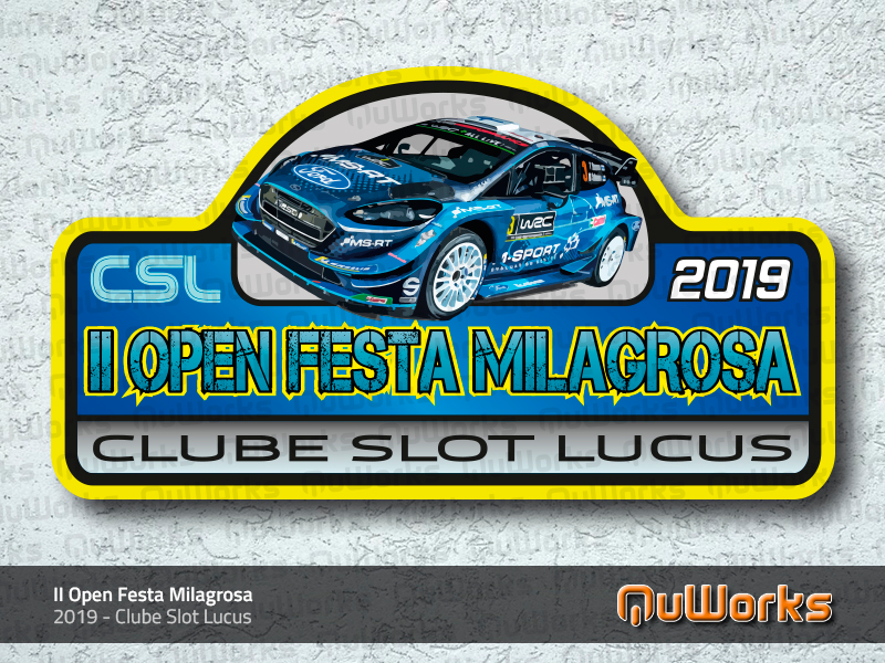 PEGATINAS - II Open Festa Milagrosa