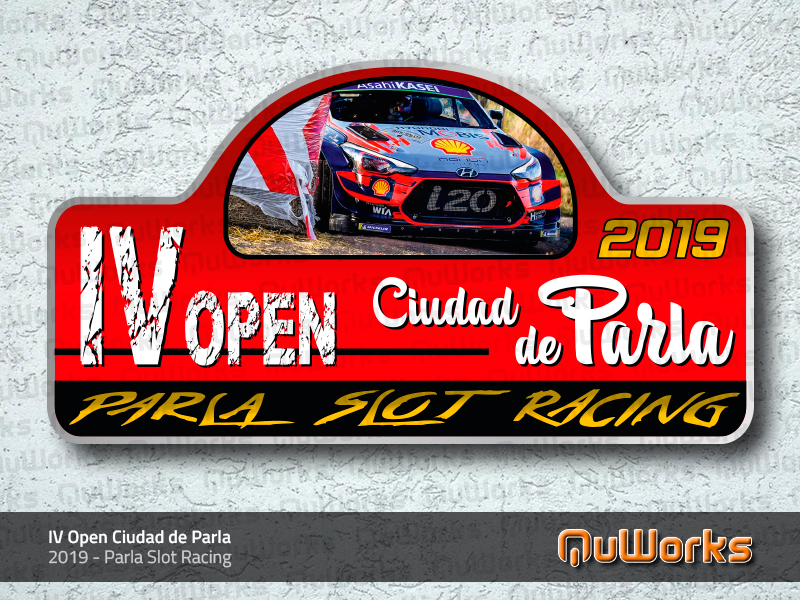 PEGATINAS - IV Open Ciudad de Parla